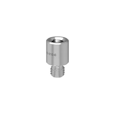 Entretoise acier inoxydable 303 Ø9,5 mm× 10,0 mm avec filetage M6