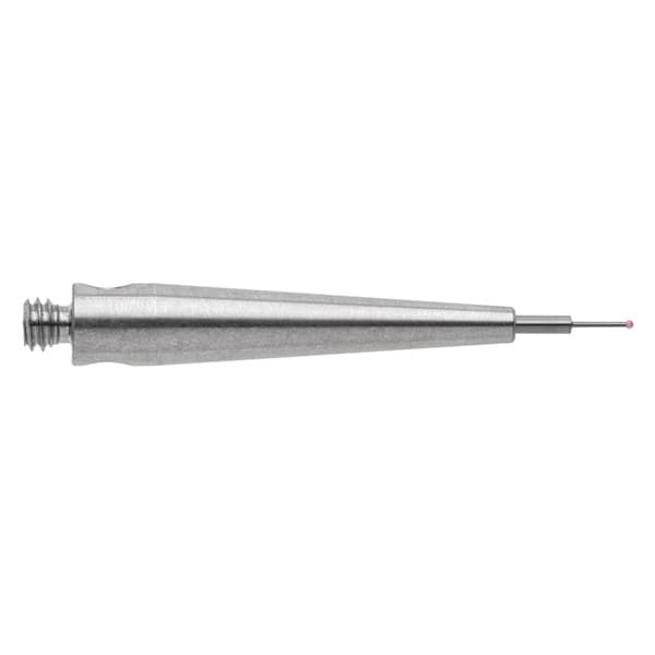 M2 Ø0,3 mm Rubinkugel, Hartmetallschaft, L 20 mm, EAL 2 mm