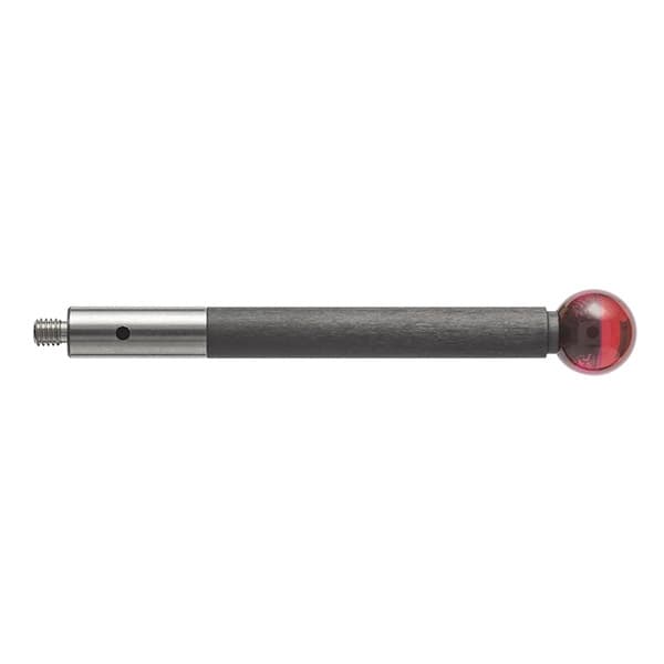 M2 Ø6 mm ruby ball, carbon fibre stem, L 30 mm, EWL 30 mm