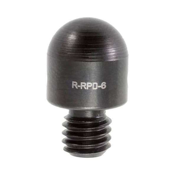 Ø9.5 mm x 10.0 mm Polyoxymethylene (POM) resting pin with M6 thread