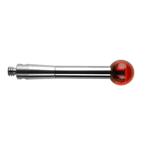 M2 Ø5 mm ruby ball, tungsten carbide stem, L 20 mm, EWL 20 mm