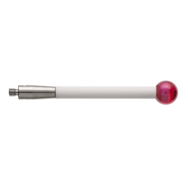M2 Ø5 mm ruby ball, ceramic stem, L 30 mm, EWL 30 mm