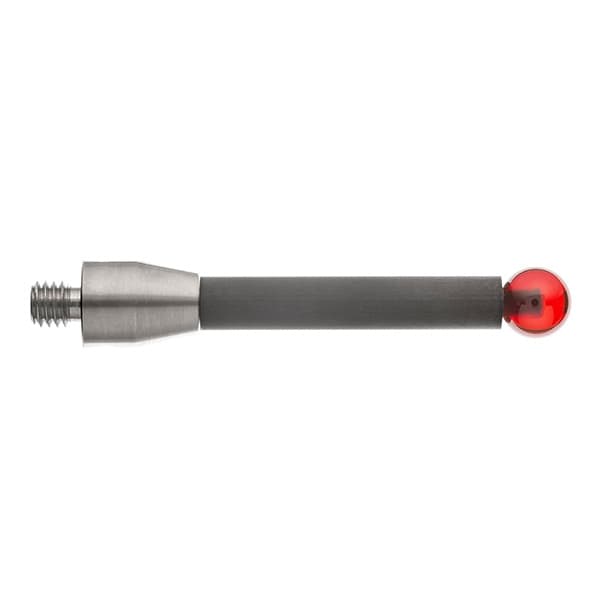 M5 Ø6 mm ruby ball, carbon fibre stem, L 50 mm, EWL 39.5 mm