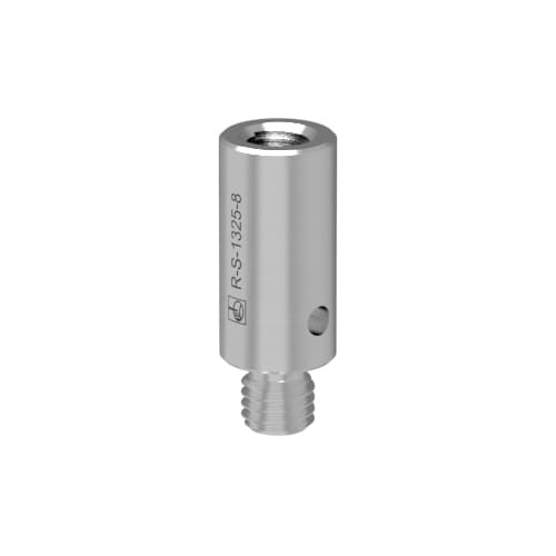 Ø12.7 mm × 25.0 mm 303 stainless steel standoff with M8 thread