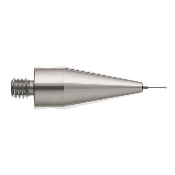 M5 Ø0.5 mm ruby ball, tungsten carbide stem, L 30 mm, EWL 4 mm