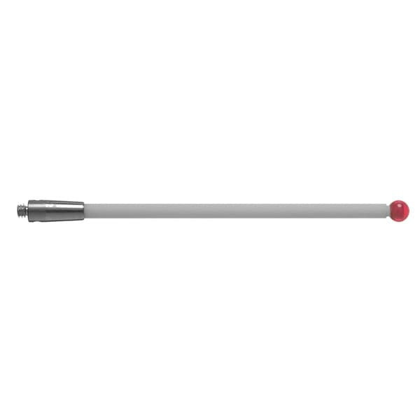 M2 Ø3 mm ruby ball, ceramic stem, L 50 mm, EWL 47 mm