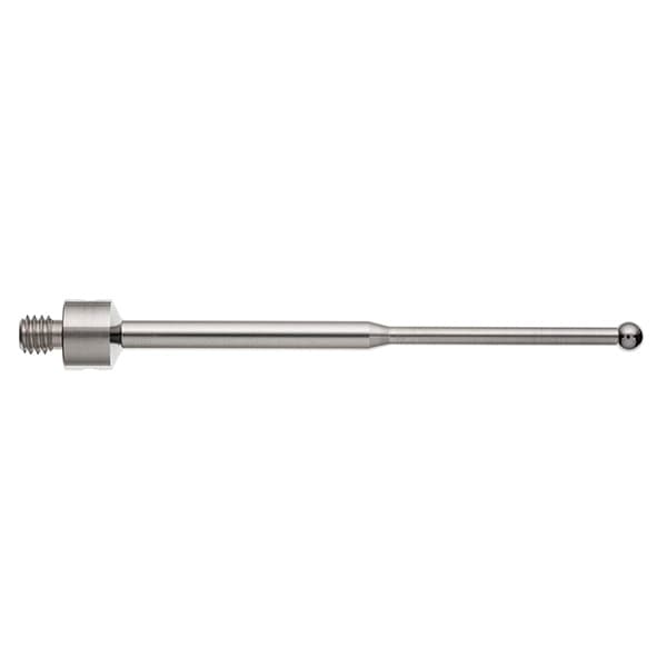 M4 Ø3 mm tungsten carbide ball, stainless steel stem, L 55 mm, EWL 25.8 mm